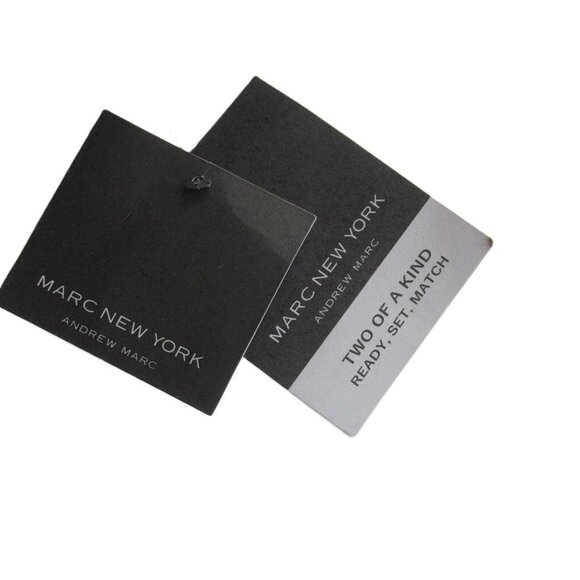 Mark New York Women Skirt Pleated Brown Faux Leather-Look Stretch Long Wide NWT - Picture 5 of 15